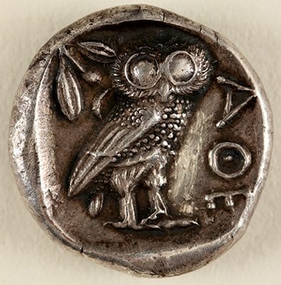 Attika - Tetradrachme. - 527-430 v. Chr. (Rückseite)