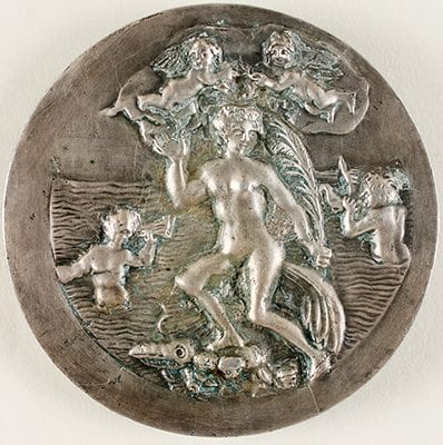 Kaiser Karl V. - Abguss der Krönungsmedaille. - 1530 (Rückseite)