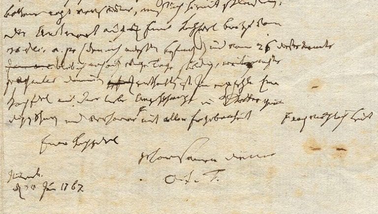 Briefsammlung Trew online