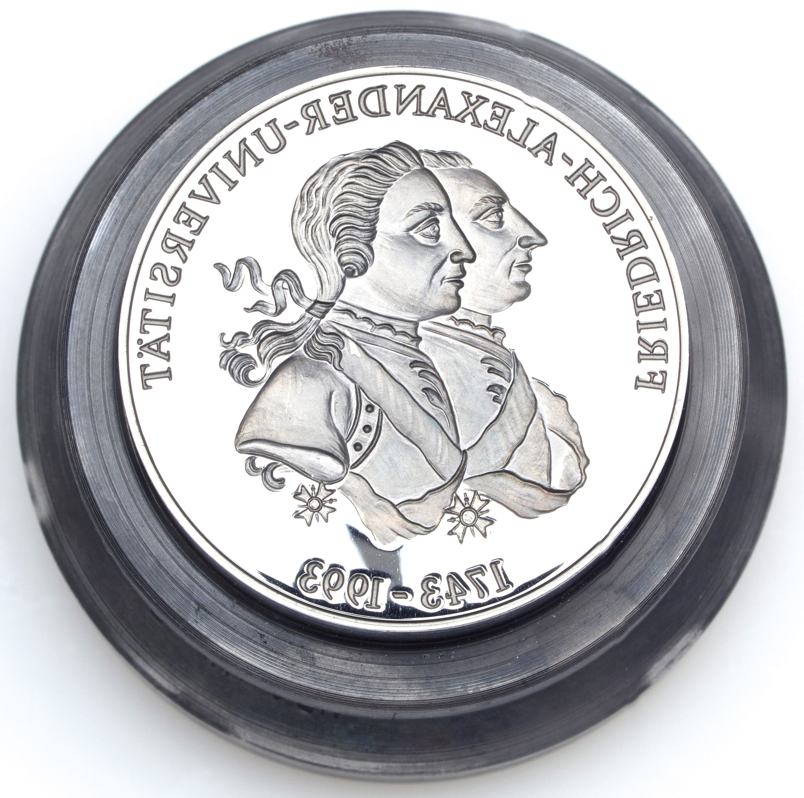 Stempel zur Herstellung einer Medaille zum 250jährigen Gründungsjubiläum, 1993