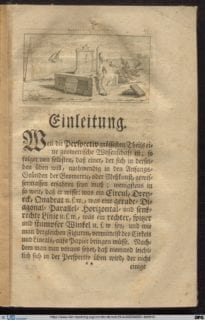Ausführlicher Unterricht in der Perspectiv. - Amsterdam und Leipzig : bey J. C. Sepp, und J. G. Beygang, Buchhändler, 1780