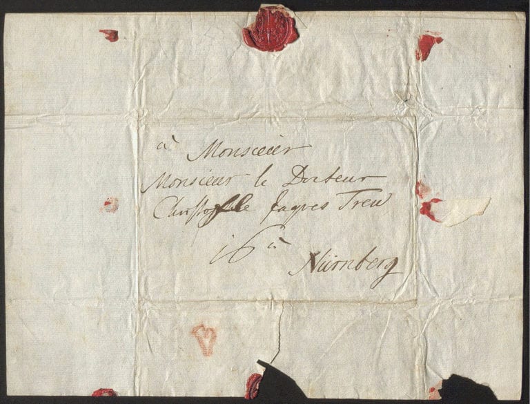 Bavarikon präsentiert Briefe aus der Sammlung Trew