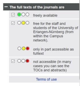 Screenshot EZB access