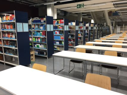 Zum Artikel "November 23: Main Library – additional study spaces, accessible textbook collection"