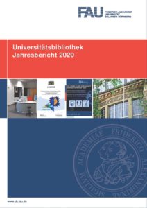 Cover Jahresbericht Universitätsbibliothek 2020