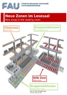 Zum Artikel "WSZB: Test of a new area concept in the reading room in the old building"