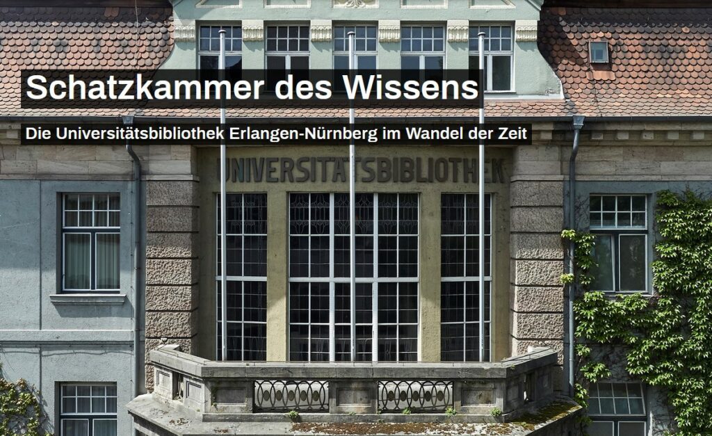 Screenshot Eingangsseite Virtuelle Ausstellung Schatzkammer des Wissens