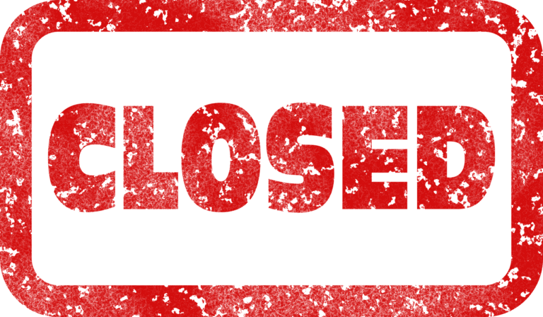 Beitragsbild für Schließtage