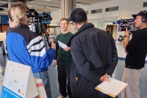 Dreh der BR JobChallenge