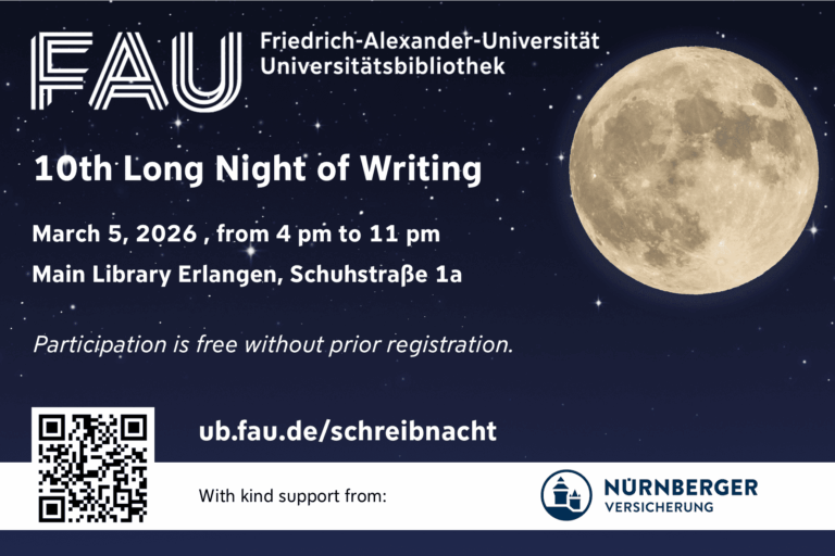 March 5: Long Night of Writing in the Main Library