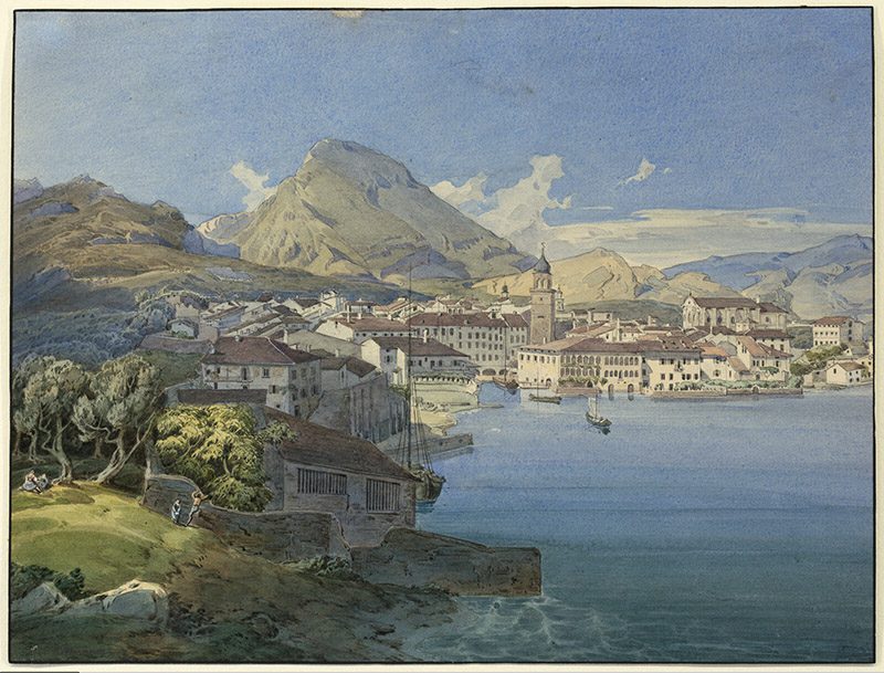Leopold Rottmann: Riva del Garda